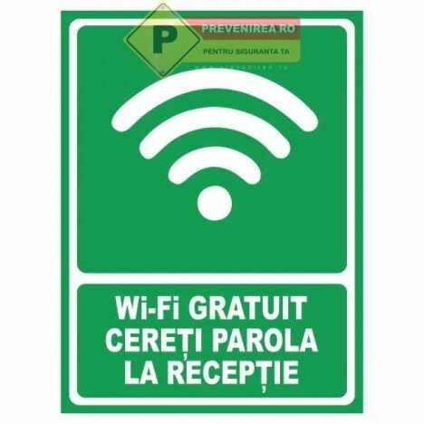 Indicatoare pentru wi-fi gratis